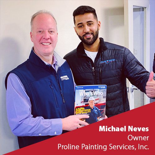 Painter Michael Neves Proline painting services inc Image 500px